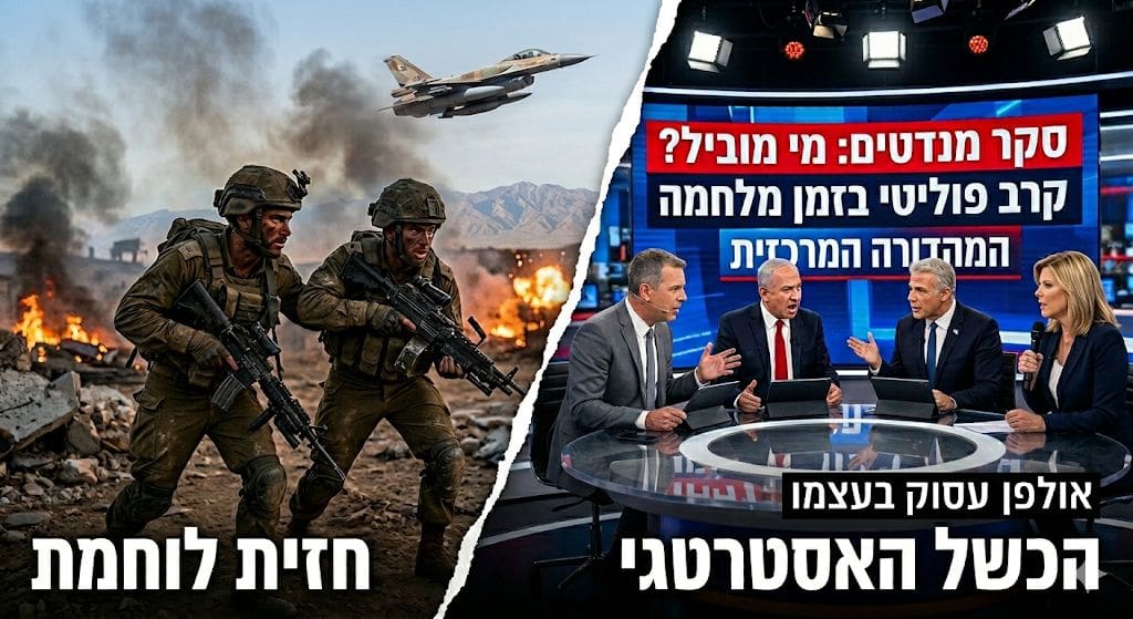 מצפן למנדטים - לא למלחמה (עקאב זידאן AI)