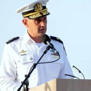 בשעה טובה: האלוף אייל הראל מפקד זרוע הים החדש (צילום: דובר צה"ל)