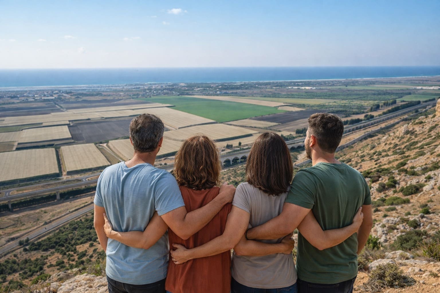 חוף כרמל - טיפול בטראומה לאומית (צילום: מועצה אזורית חוף כרמל)