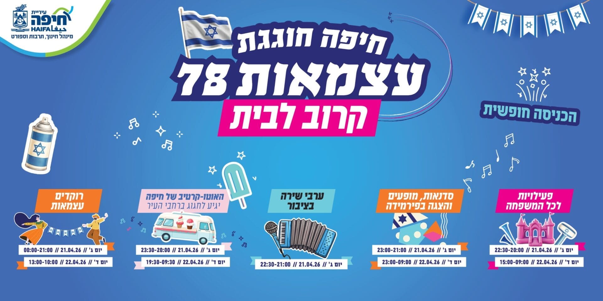 חיפה חוגגת עצמאות