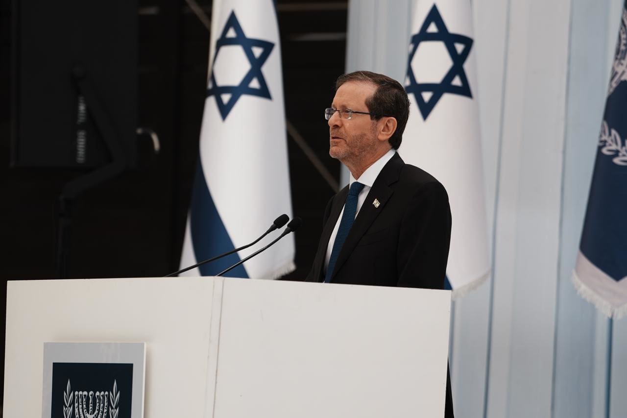 נשיא המדינה, יצחק הרצוג ( צילום - אלעד מלכה)