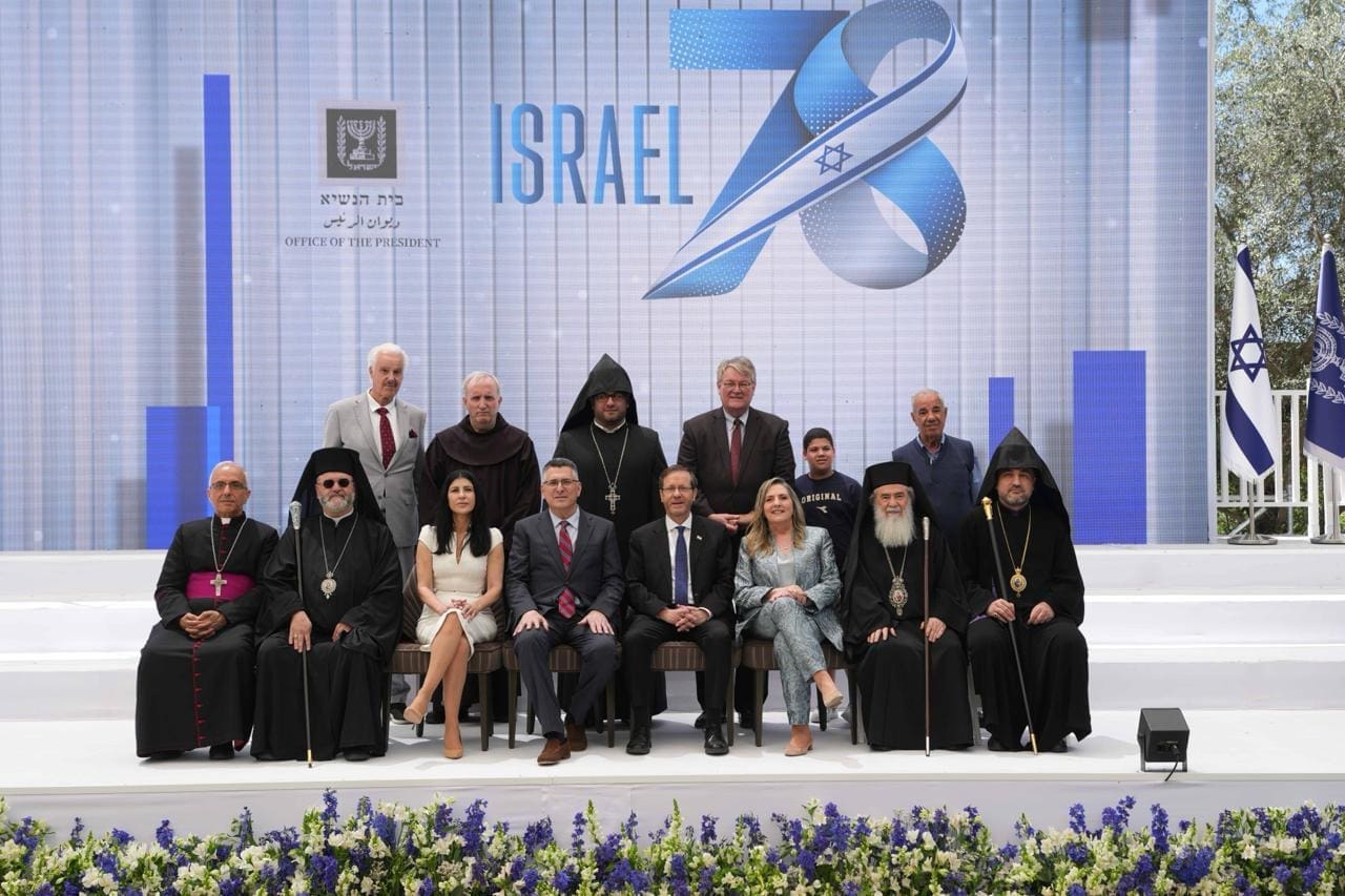 קבלת הפנים המסורתית לסגל הדיפלומטי המוצב בישראל (צילום: אלעד מלכה)