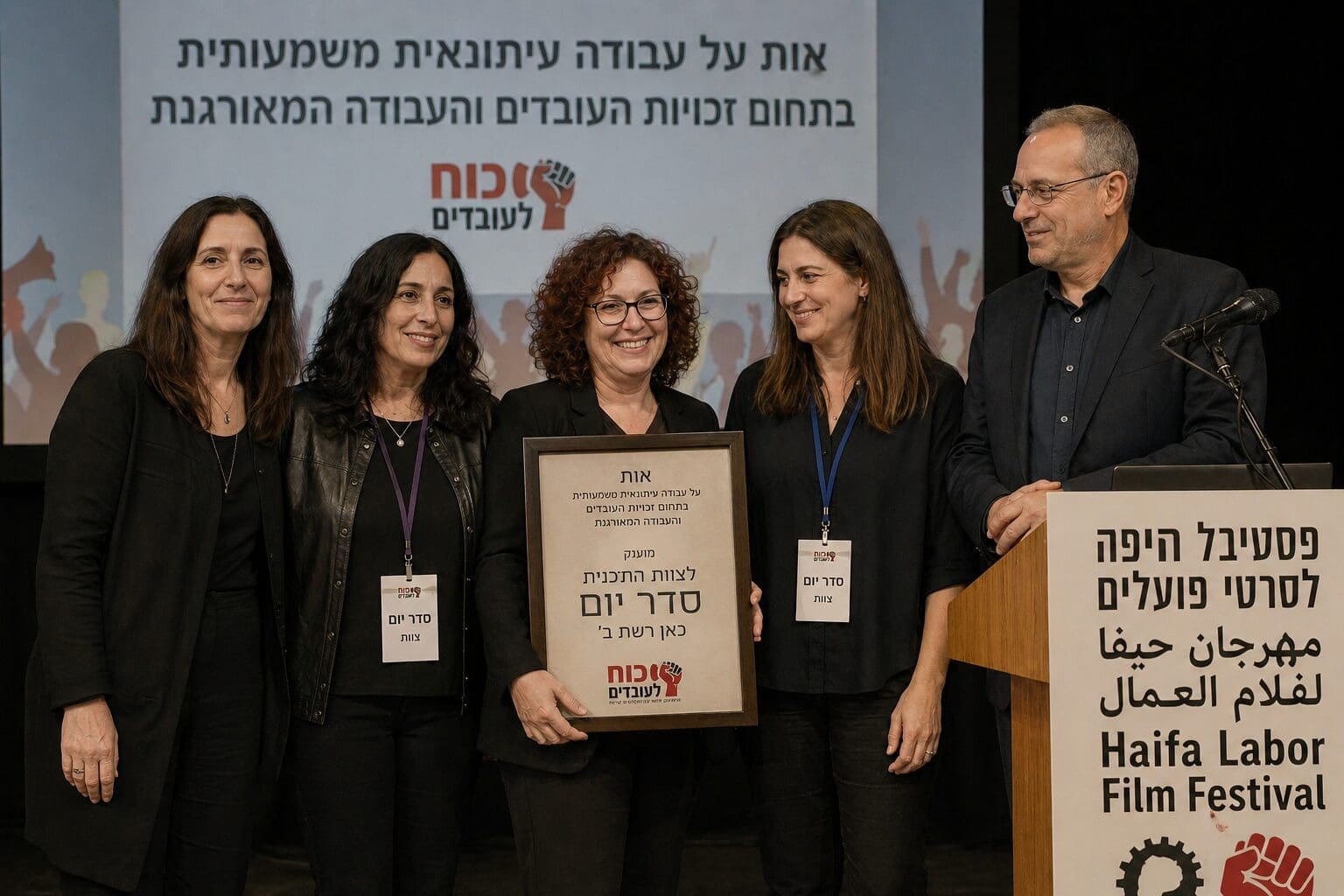 אות על עבודה עיתונאית חברתית (AI)