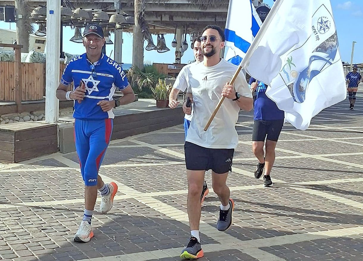 מרגש: כוחות הביטחון נטלו חלק ב"רצים לזכרם" לזכר הנופלים במערכות ישראל (צילום: באדיבות אשר יפרח)