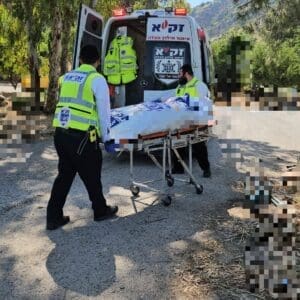 עובד קבלן נהרג מפיצוץ רחפן נפץ בדרום לבנון 29/4/26 (צילום: דוברות זק״א)