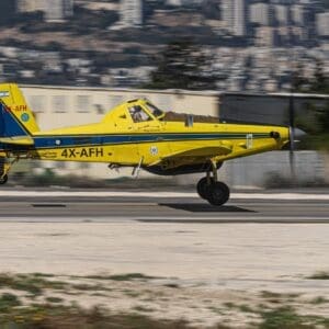 טייסת ״אלעד״ קיימה תרגיל מבצעי בנמל התעופה חיפה 29/4/26 (צילום: אנתוני הרשקו)