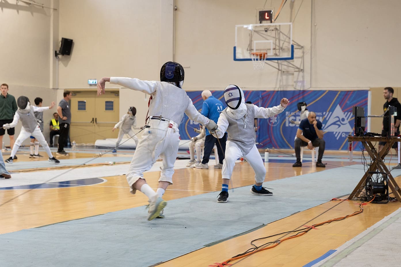 אליפות ישראל בסיוף לילדים נערכה בחיפה 2/5/26 (צילום: אקי פלקסר)