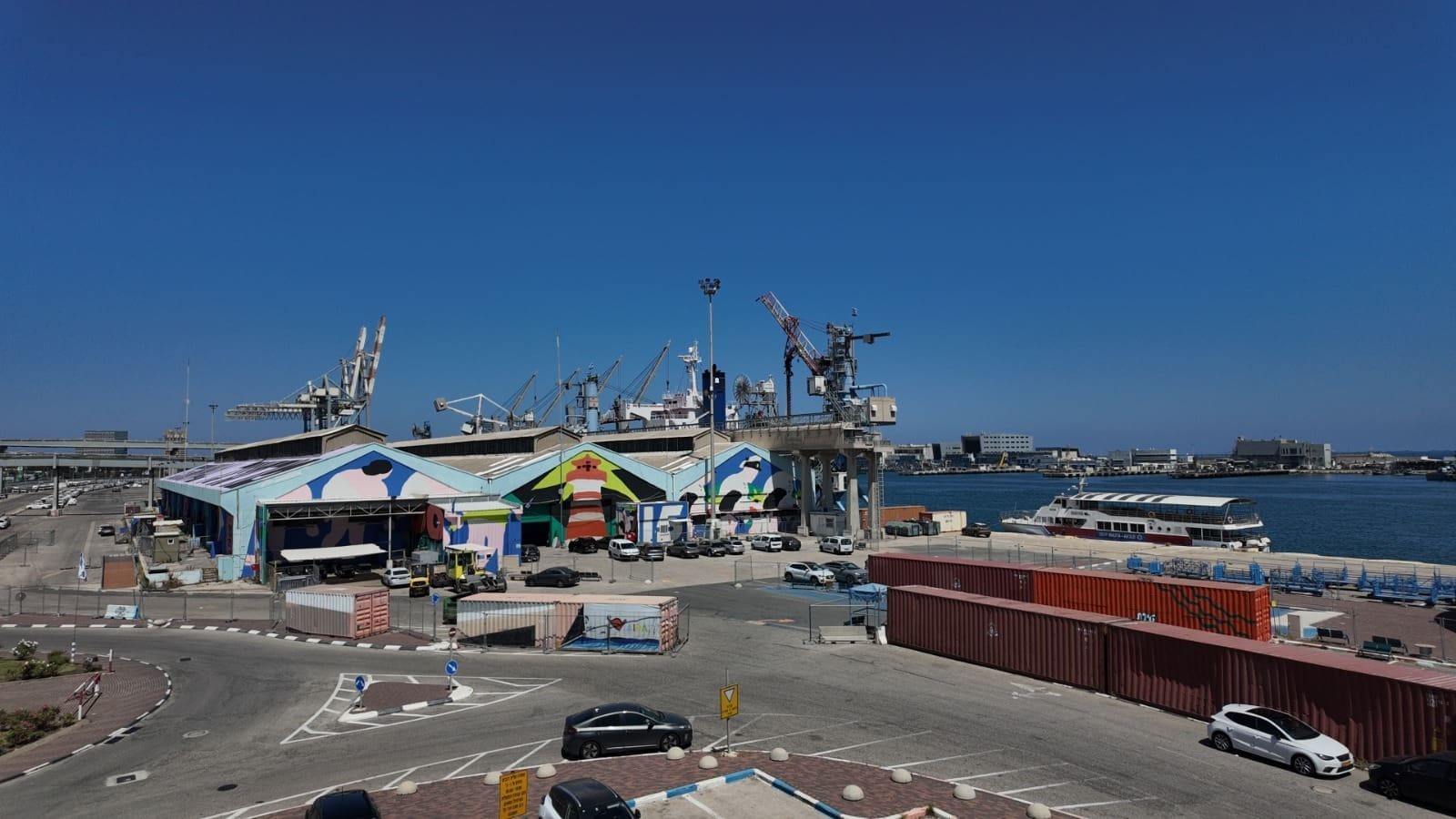 עונת הקרוזים נפתחת עם טרמינל נוסעים חדש בנמל חיפה 14/5/26 (צילום: יובל הנדלר)