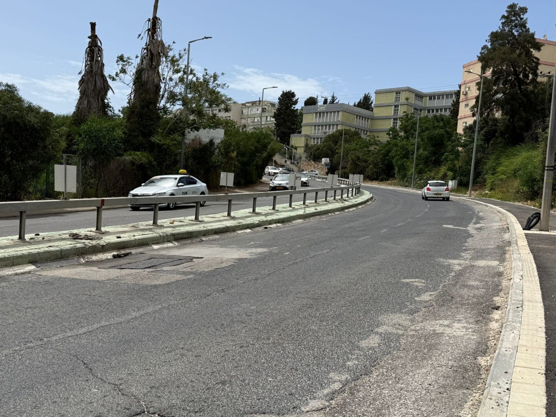 עיריית חיפה תחדש את כביש דורי בעבודות קרצוף וריבוד 14/5/26 (צילום: ראובן כהן דוברות עיריית חיפה)