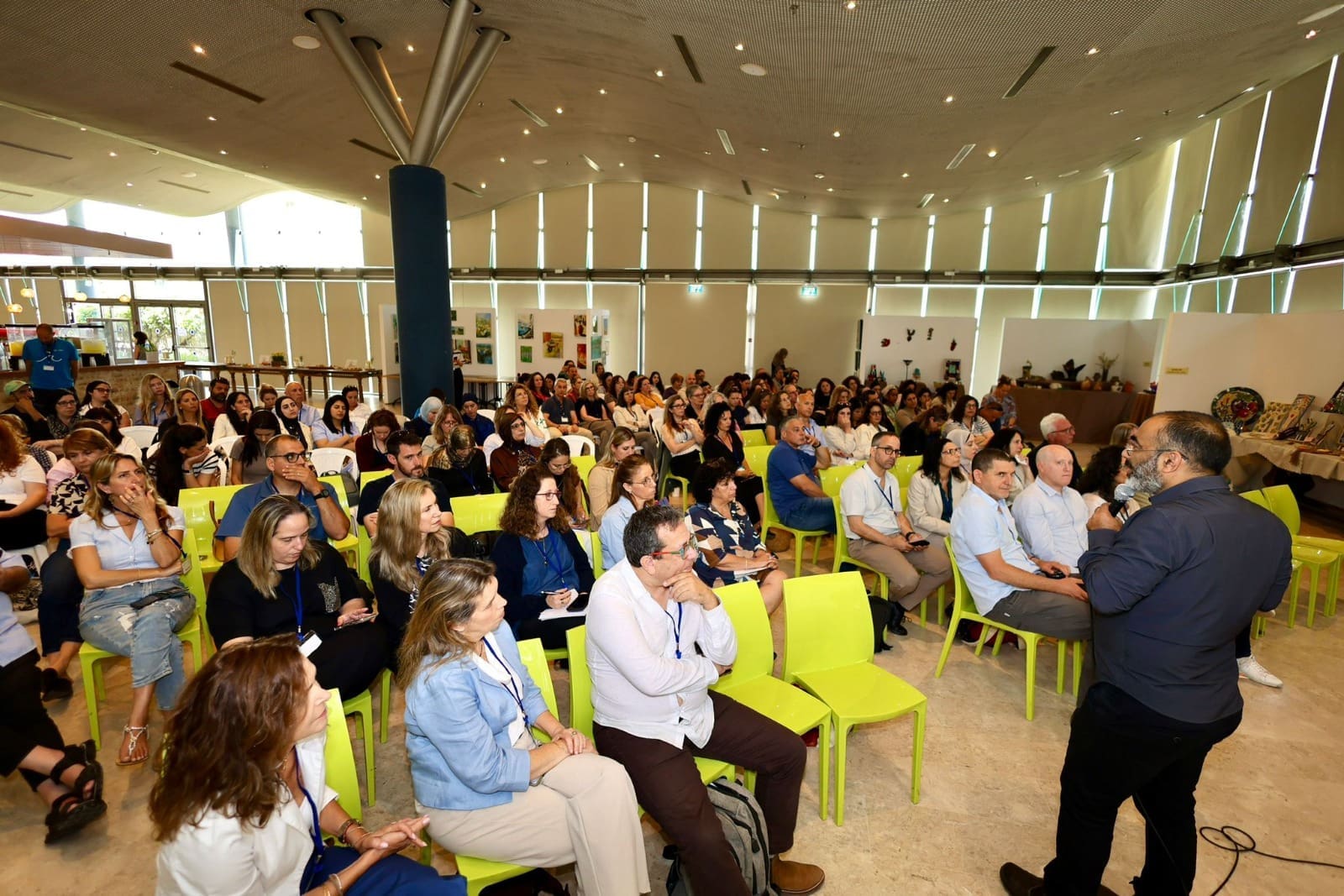 מודל חדש לתיכלול הטיפול בפוסט טראומה הושק בכנס במועצה האזורית חוף הכרמל 14/5/26 (צילום: דוברות המועצה)