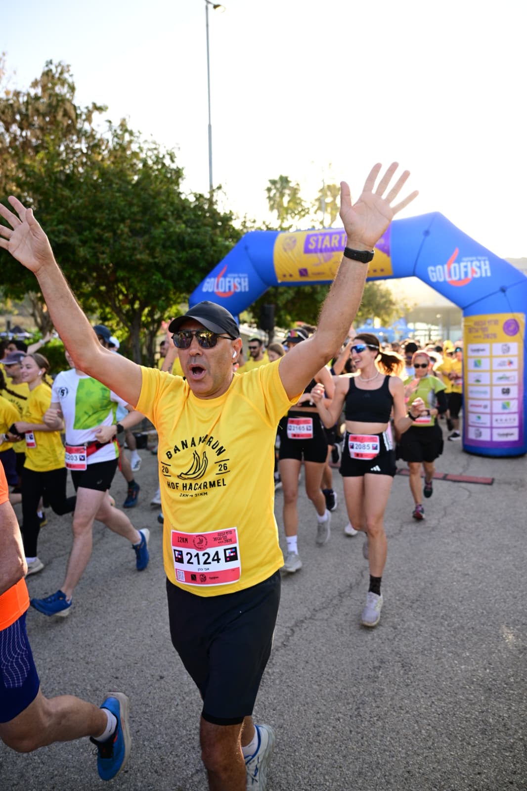 מרוץ הבננה 15/5/202 (צילום: מועצה אזורית חוף הכרמל)