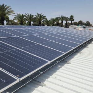 לראשונה במעגנת שביט: ייצור חשמל ירוק החל בגגות המעגנה 17/5/26