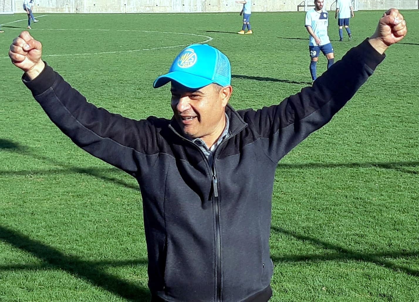 כדורגל: עיתונאי הספורט החיפאי דורון בן דור מונה למנהל מקצועי בקבוצת הבוגרים "מכבי עוספיא" (צילום: אדיר יזירף).