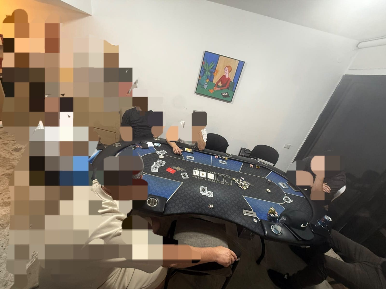 נחשפו בתי הימורים בלתי חוקיים בחיפה ובנהריה 17/5/26 (צילום: דוברות המשטרה)