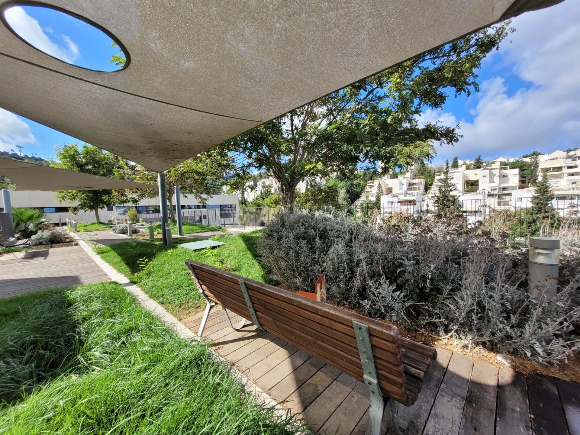 גג גן הילדים (צילום: אורלי מולה - קיימות טכניון)