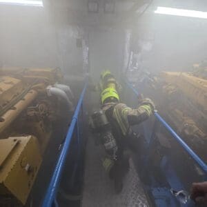 תרגיל חירום רחב היקף בנמל עכו: לוחמי אש תרגלו כיבוי שריפה בספינה 20/5/26