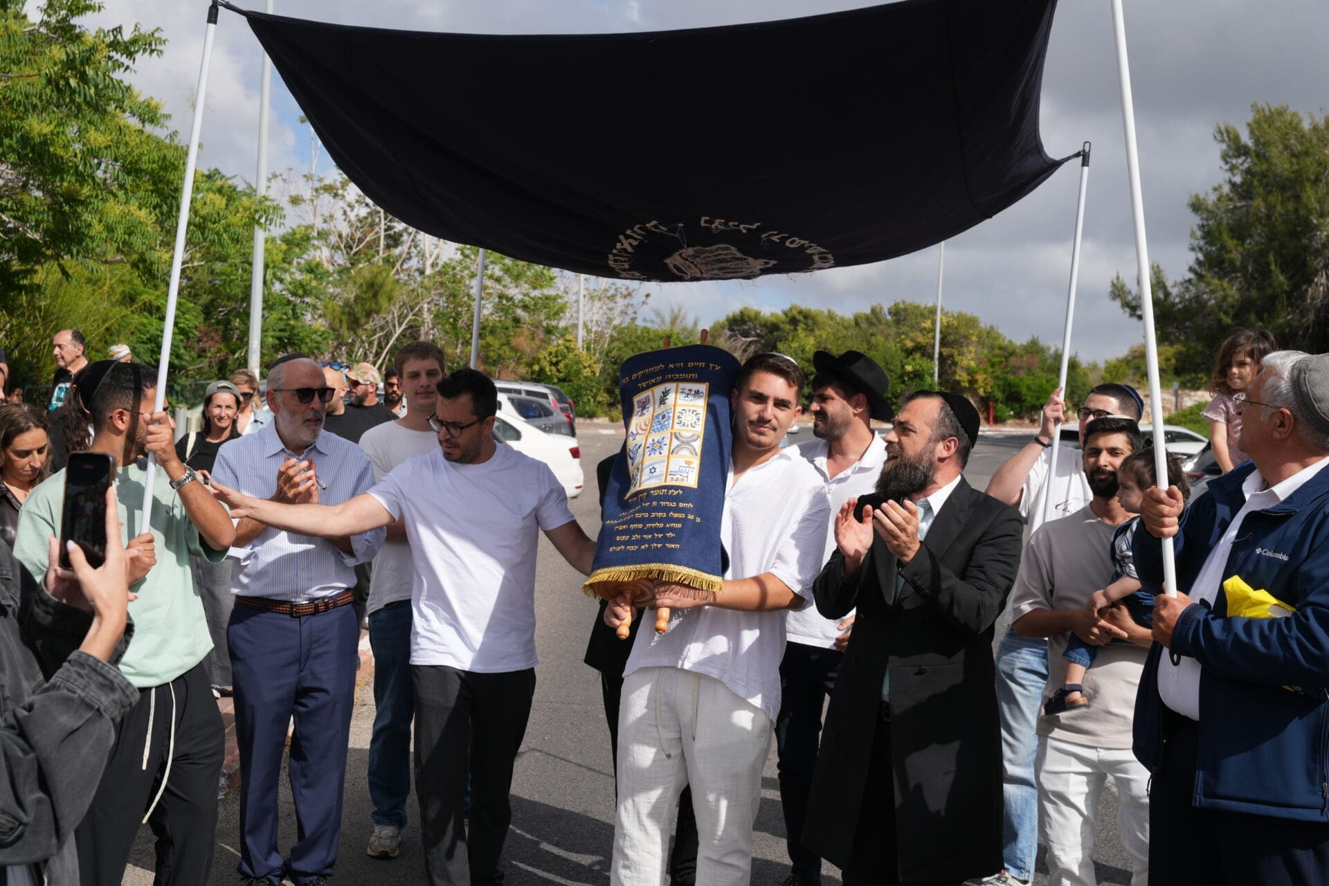 בן קרן, אחיו של סמל תומר קרן ז״ל (צילום: אלון פלג)