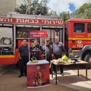כבאות והצלה השתתפו ביריד בטיחות בטכניון בחיפה – דוברות כבאות והצלה לישראל | מחוז חוף 21/5/26 (צילום: כבאות והצלה לישראל)