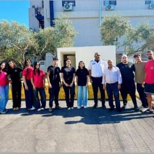 עובדי ומתנדבי מד״א בדלית אל כרמל ועוספיא גייסו מאות סלי מזון לנזקקים 24/5/26 (צילום: דוברות מד״א)