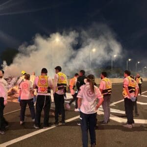 גבר נהרג לאחר שרכב התפוצץ ועלה באש בכביש 2 סמוך לאור עקיבא 26/5/26 (צילום: מד״א)
