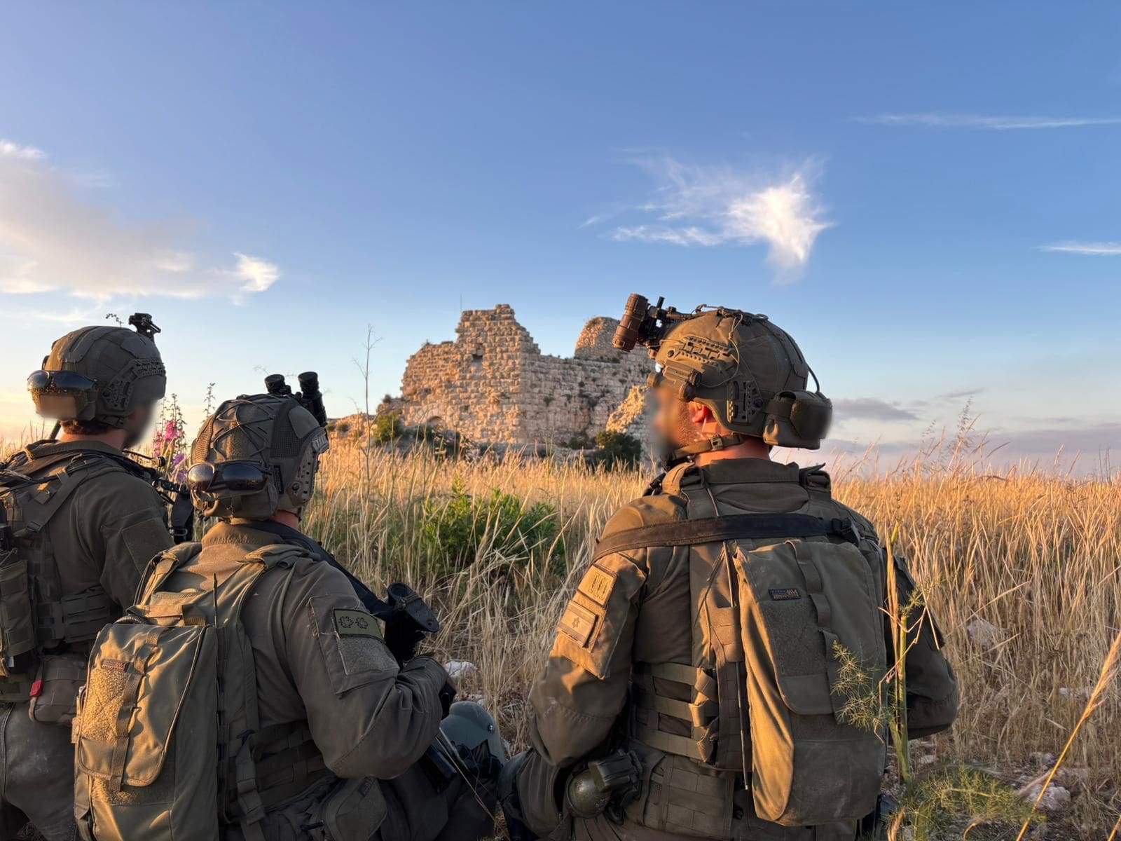 צה״ל החל במבצע רחב ברכס הבופור בדרום לבנון 31/5/26 (צילום: דובר צה״ל)