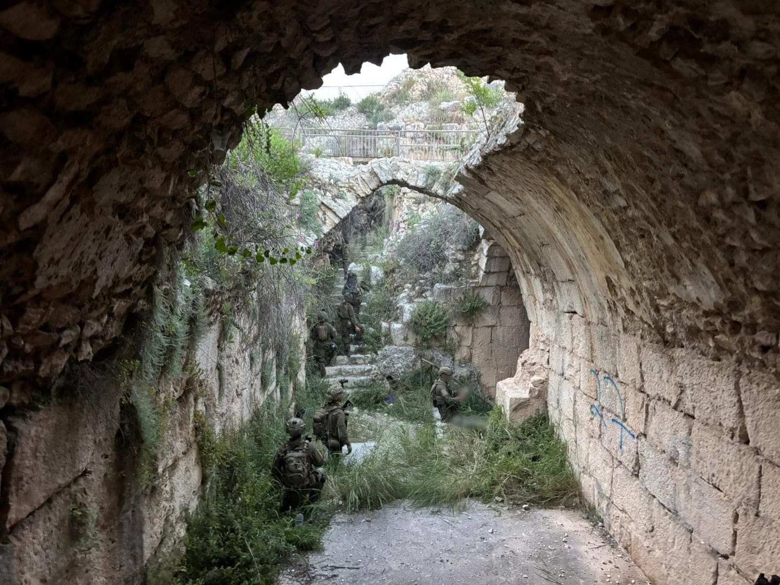 צה״ל החל במבצע רחב ברכס הבופור בדרום לבנון 31/5/26 (צילום: דובר צה״ל)