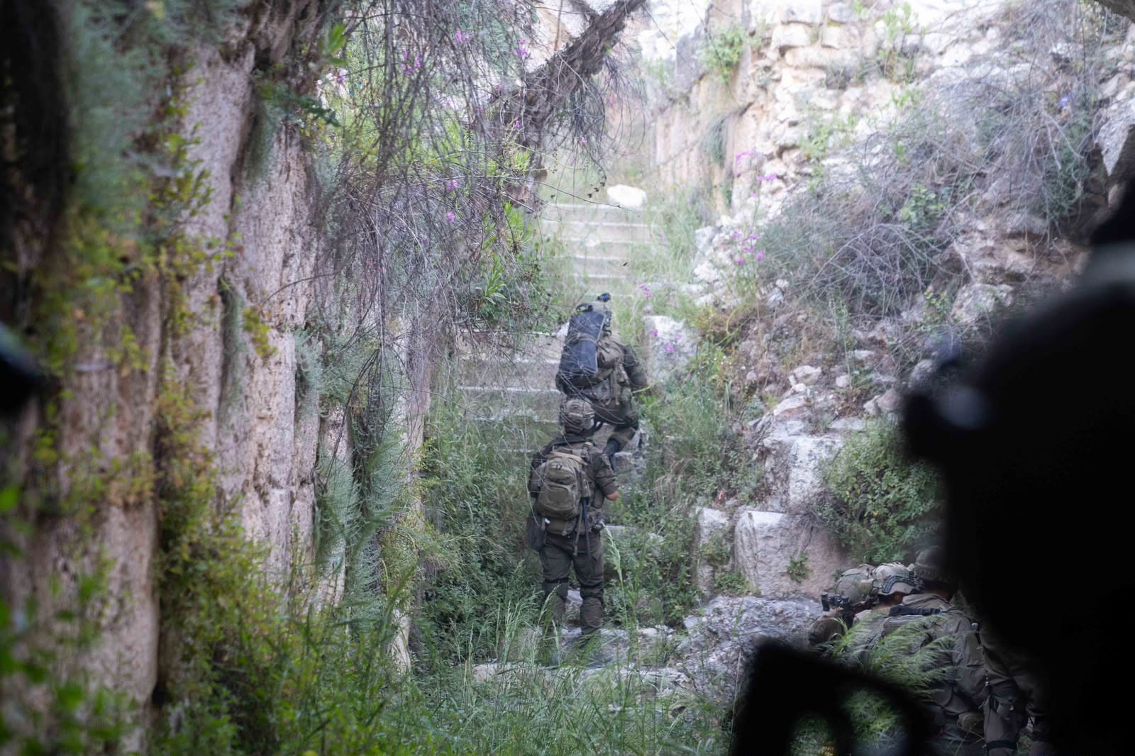 כיבוש הבופור: לוחמי סיירת גולני כובשים את הבופור 30/5/26  (צילום: דובר צה״ל)