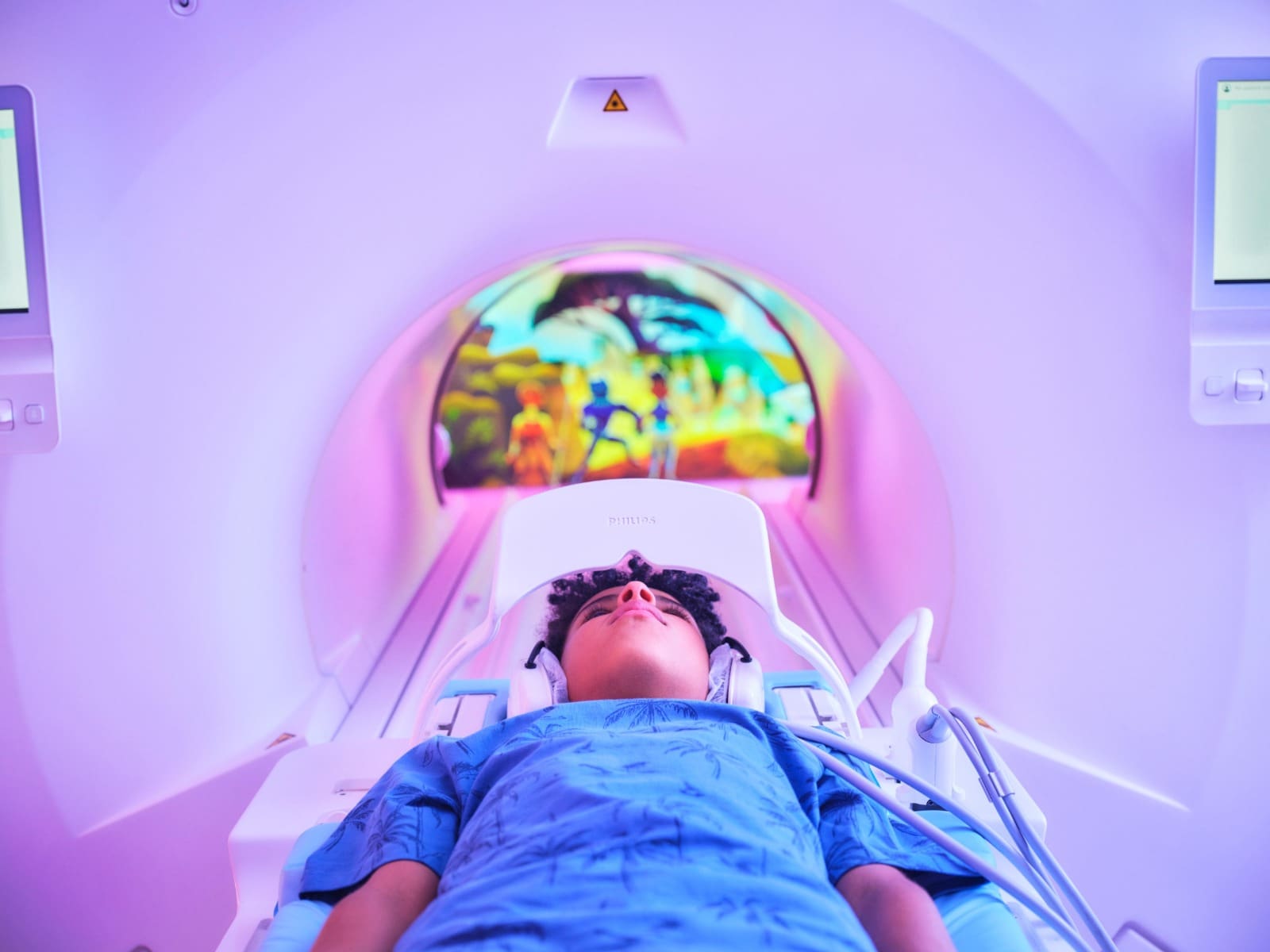 MRI לילדים, שיתוף פעולה בין דיסני לפיליפס (צילום: פיליפס/דיסני)