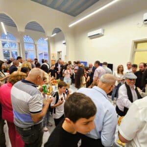 עמותת אלכרמל למוסיקה – כיבוד חגיגי לקהל שהשתתף באירוע (צילום: אלבום פרטי, "עמותת אלכרמל למוסיקה", באדיבות אלבר בלאן)