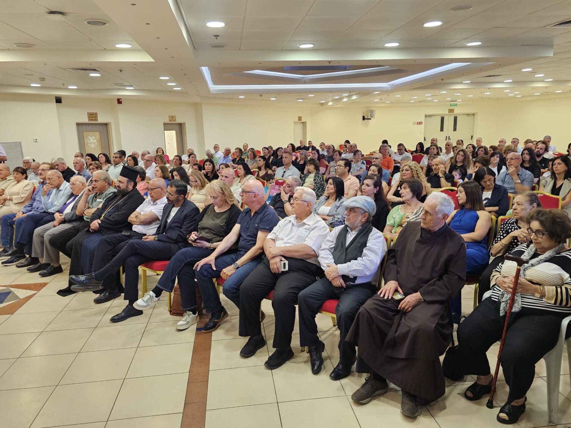 עמותת אלכרמל למוסיקה - אולם האירוע החגיגי לפתיחת המשכן החדש (צילום: אלבום פרטי, "עמותת אלכרמל למוסיקה", באדיבות אלבר בלאן)