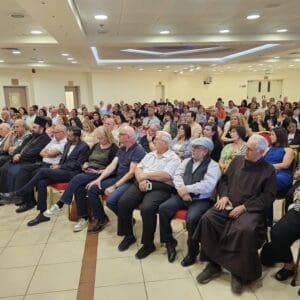 עמותת אלכרמל למוסיקה – אולם האירוע החגיגי לפתיחת המשכן החדש (צילום: אלבום פרטי, "עמותת אלכרמל למוסיקה", באדיבות אלבר בלאן)
