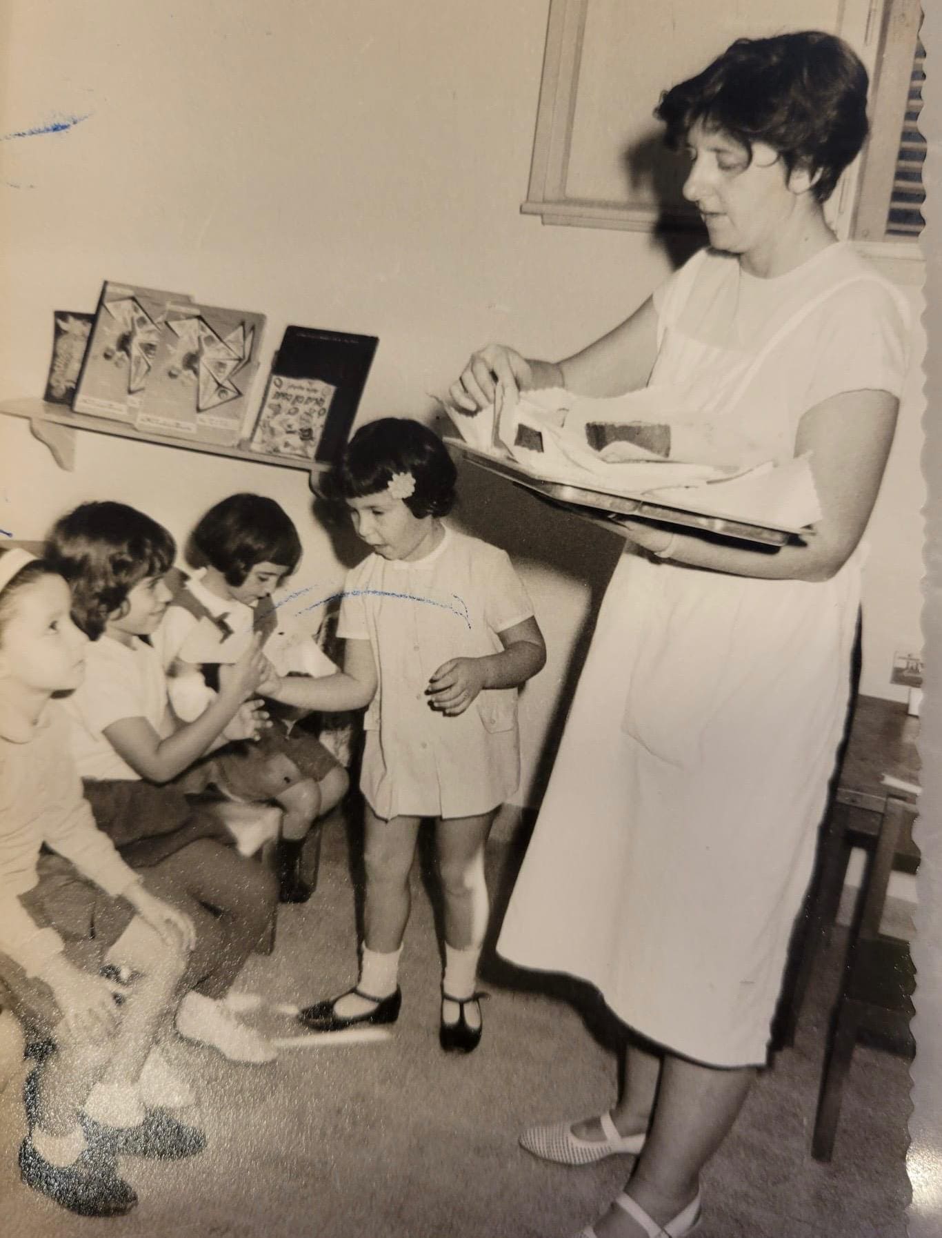 קבלת שבת בגן
(צילום: אלבום פרטי, משפחת למברג)