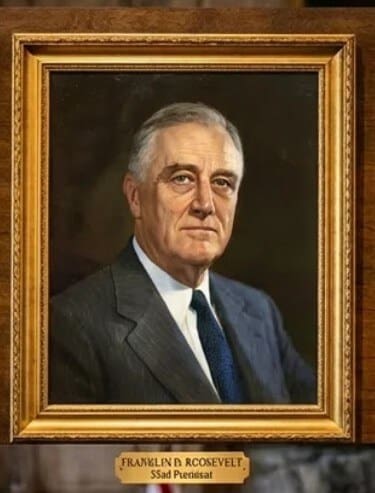 פרנקלין רוזוולט • 1882-1945 (AI)