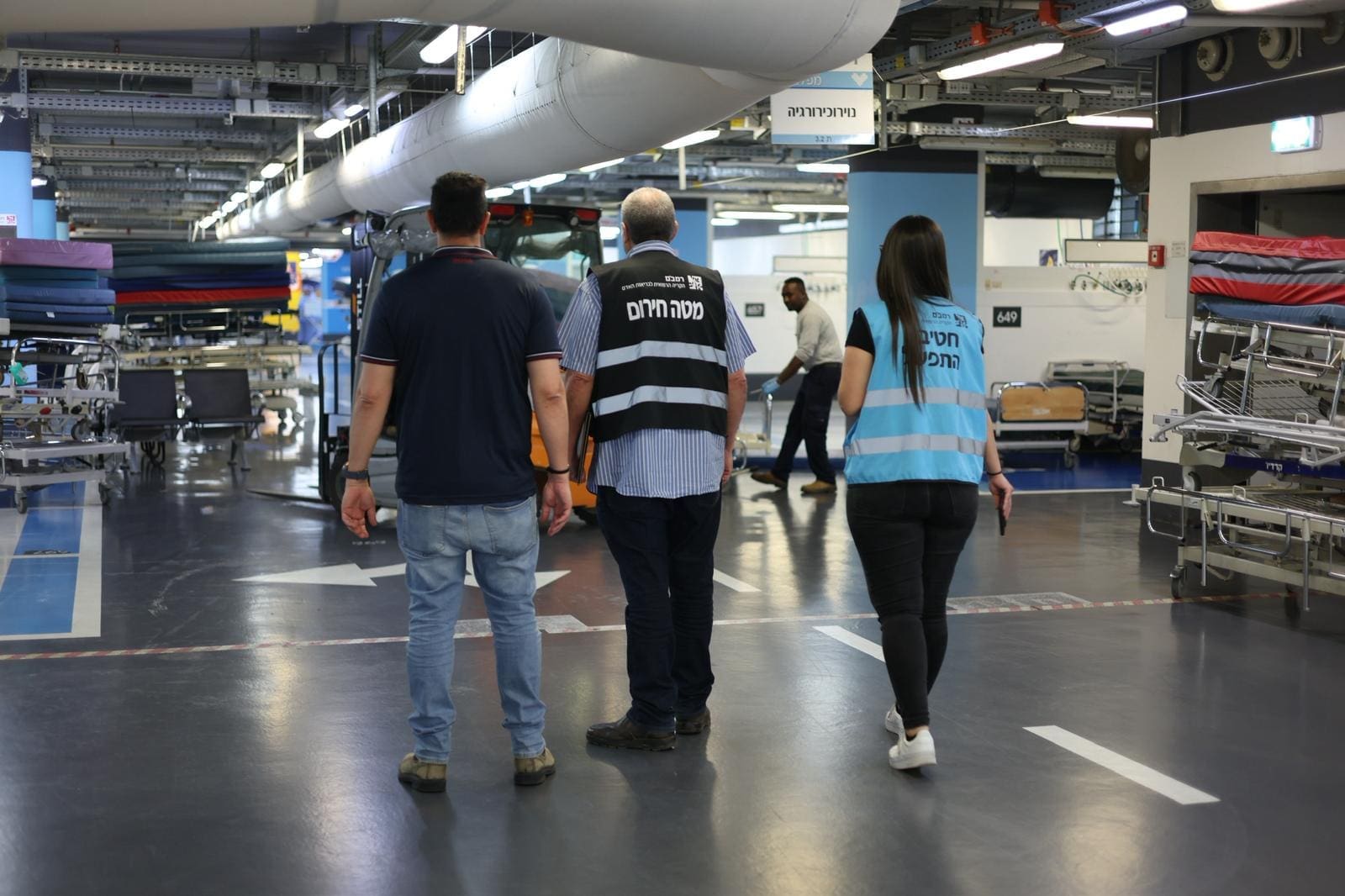 בתי החולים בחיפה עוברים למתכונת חירום מלאה - עדכון בוקר 08 ביוני 2026 8/6/26 (צילום: דוברות רמב״ם)