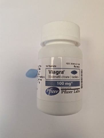 VIAGRA SILDENAFIL CITRATE TABLETS 100 MG (צילום: משרד הבריאות)
