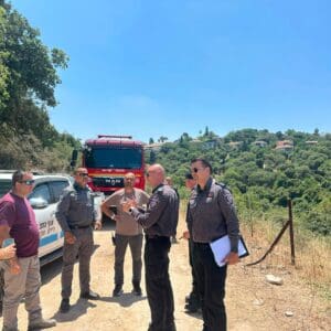 תחנת קריות נערכת לפרויקט ״קווי חיץ״ בקרית טבעון 11/6/26