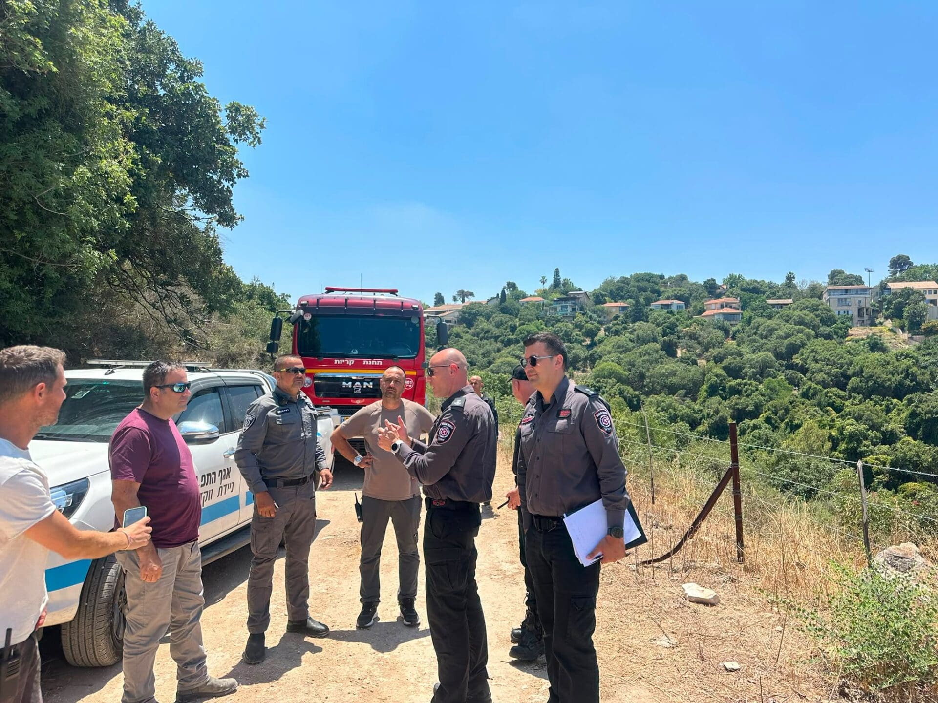 תחנת קריות נערכת לפרויקט ״קווי חיץ״ בקרית טבעון 11/6/26