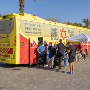 יום תורם הדם הבינלאומי: חיפה במקום השני בארץ עם למעלה מ-18 אלף מנות 14/6/26 (צילום: תיעוד מבצעי מד״א)