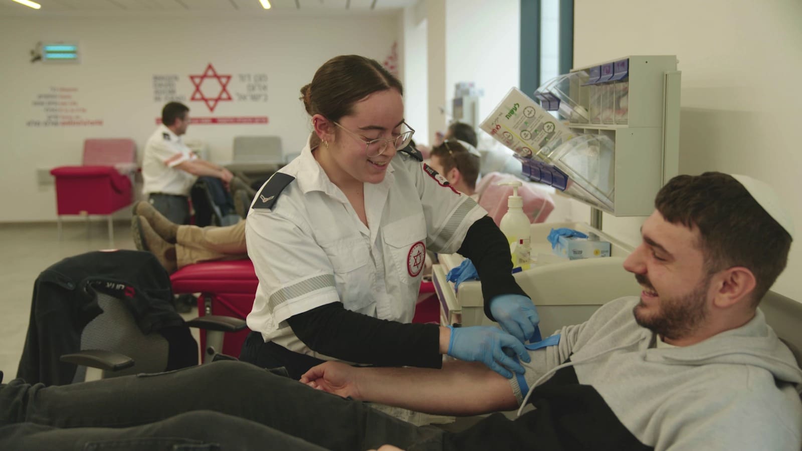 יום תורם הדם הבינלאומי: חיפה במקום השני בארץ עם למעלה מ-18 אלף מנות 14/6/26 (צילום: תיעוד מבצעי מד״א)