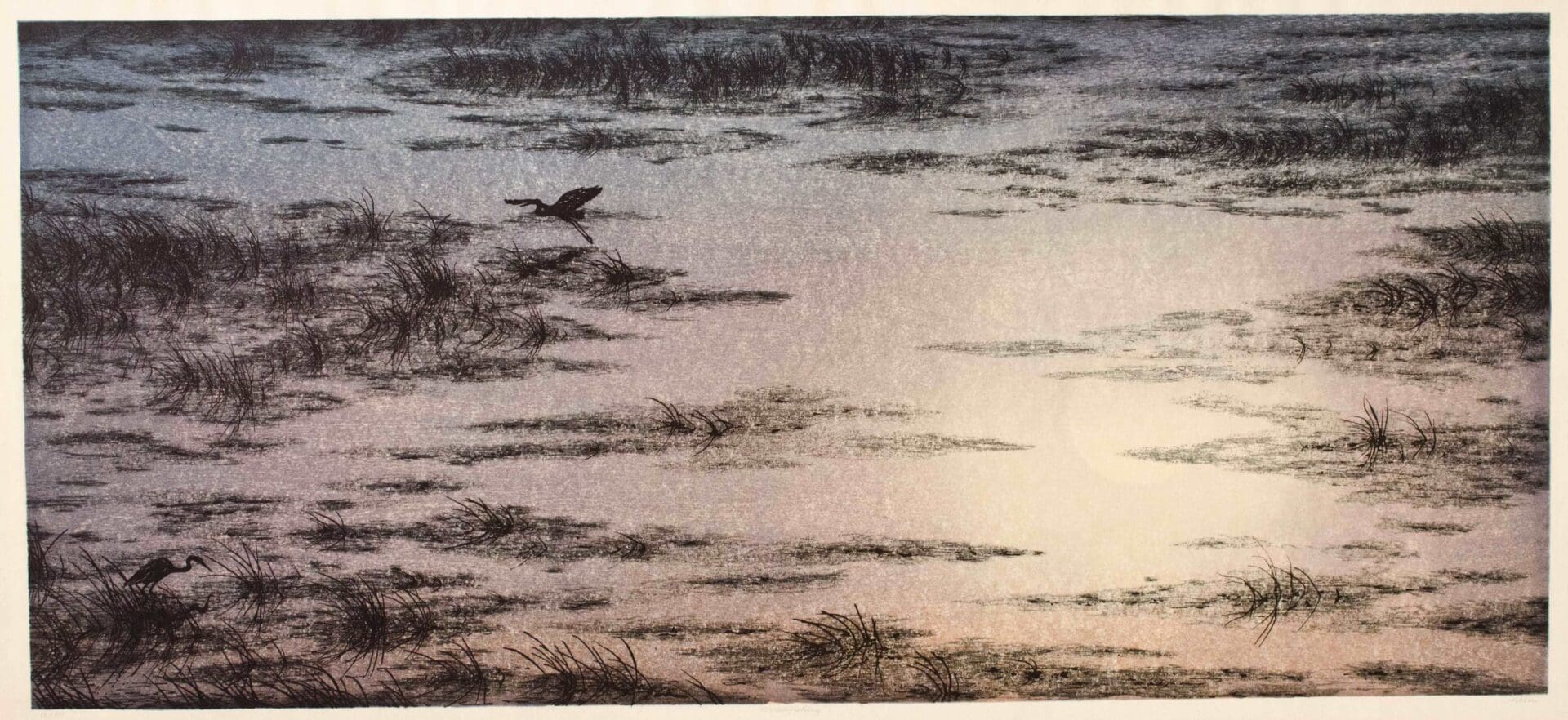 סוזאן אייקינס (נולדה 1952), דיג לאור ירח, 1988, צולם על ידי מוזיאוני חיפה _Suezan Aikins (b. 1952), Moonfishing, 1988, Photo by Haifa Museums.jpg (צילום: מוזיאוני חיפה)