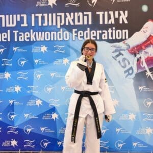שלוש מדליות זהב לטאקוונדו מכבי חיפה באליפות ישראל 17/6/26 (צילום: ארטיום חרצ׳נקו)
