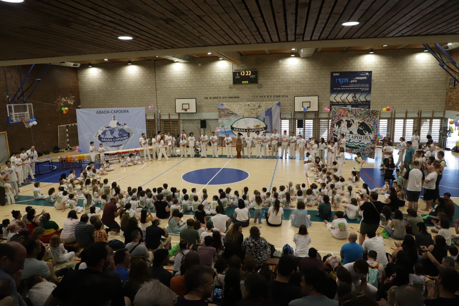 עמותת ״הקאזה״ מחיפה: מאות ילדים בטקס חגורות (צילום: גלעד דרמון)