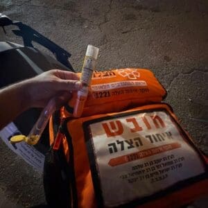 חובש איחוד הצלה הציל את חייה של צעירה בת 21 שסבלה מתגובה אלרגית חריפה 18/6/26