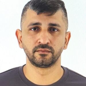 אלברט ישמאילוב -נהג מונית נעצר בחשד לאונס קטינה  18/6/26 (צילום: דוברות המשטרה)