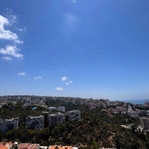 בוקר של סוף האביב – הכרמל המערבי נצלה בשמש בשעות הבוקר והצהריים (צילום: ירון כרמי)