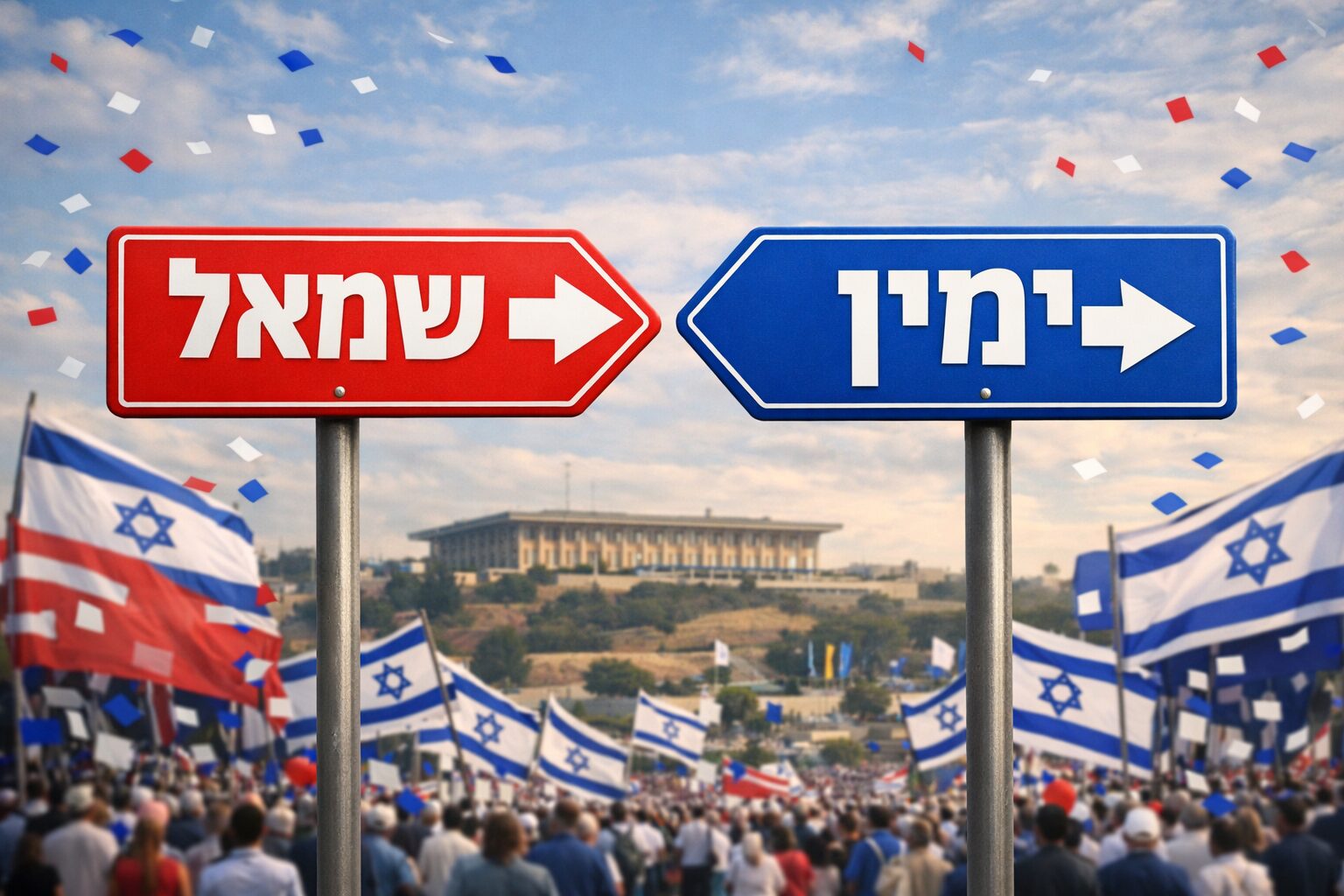 בחירות - ימין או שמאל (AI)