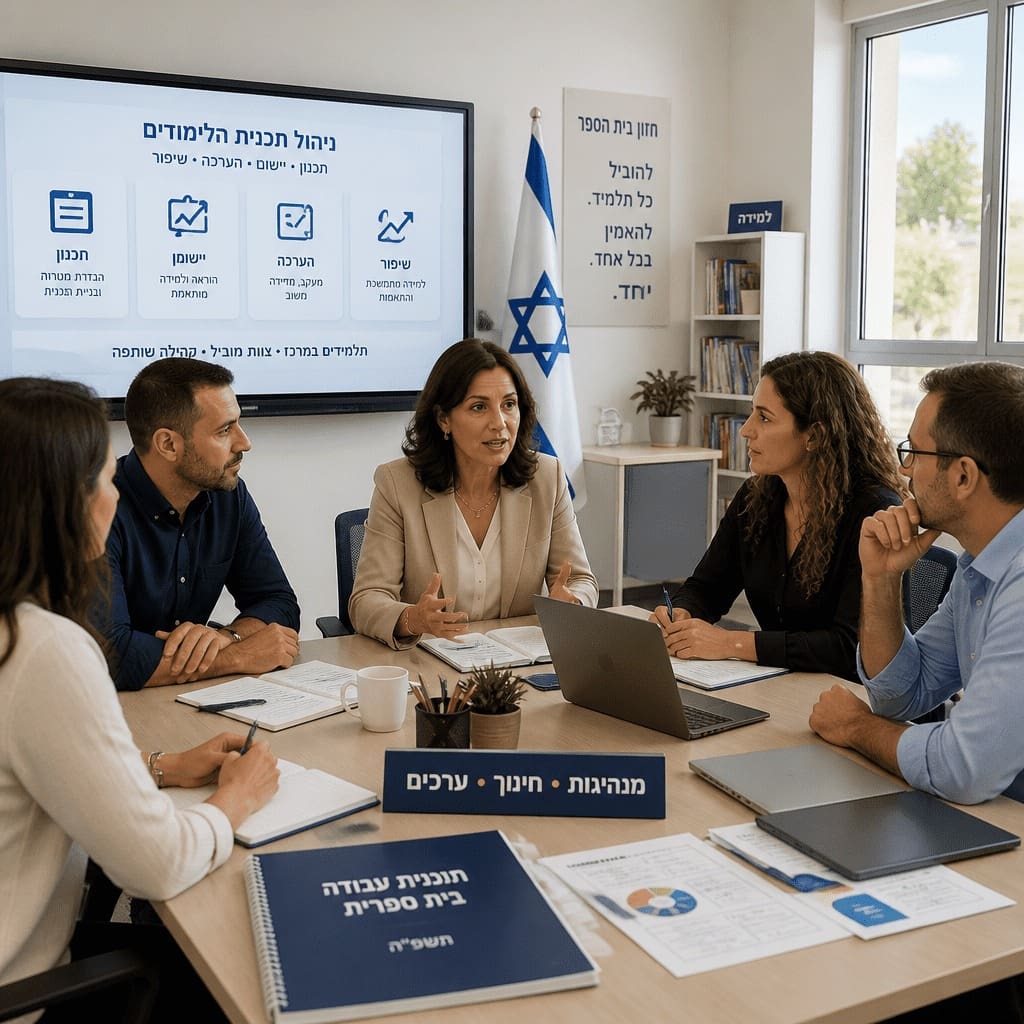 מנהלים במערכת החינוך (צילום: הלמ״ס)