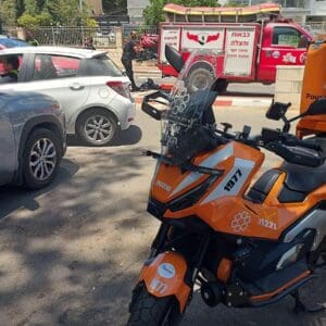 אדם נפל לבור שפכים בקריית ביאליק – מצבו אינו ידוע 26/6/26 (צילום: איחוד הצלה)