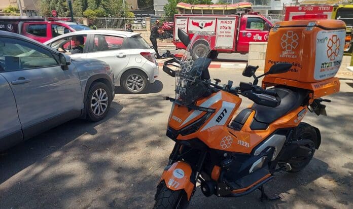 אדם נפל לבור שפכים בקריית ביאליק – מצבו אינו ידוע 26/6/26 (צילום: איחוד הצלה)