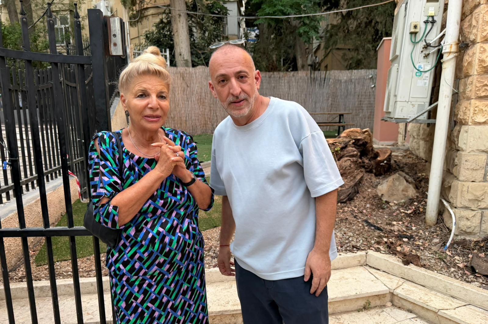 משה קפטן ורבקה יהב (צילום: אורי שרון)